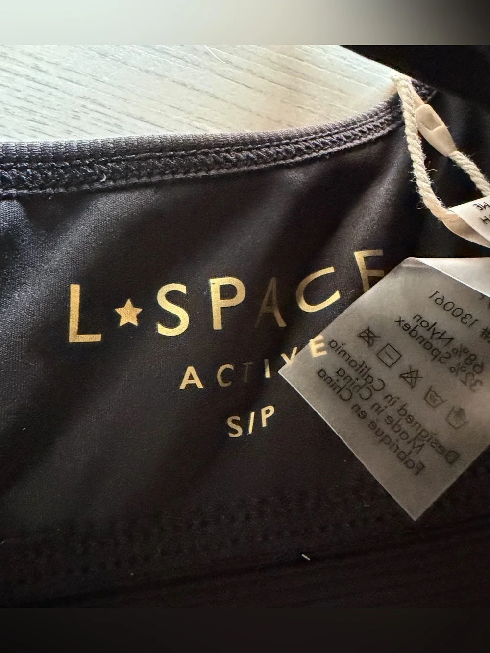 l*space Black Soren Top NWT SMALL